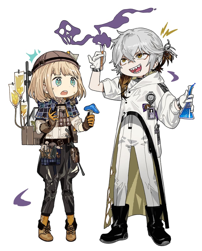 medicine pocket and ezra theodore (reverse:1999) drawn by p_(pm_611a)