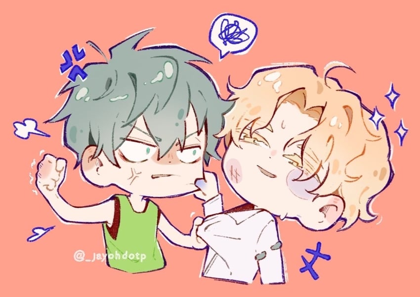 till and luka (alien stage) drawn by jayohdotp