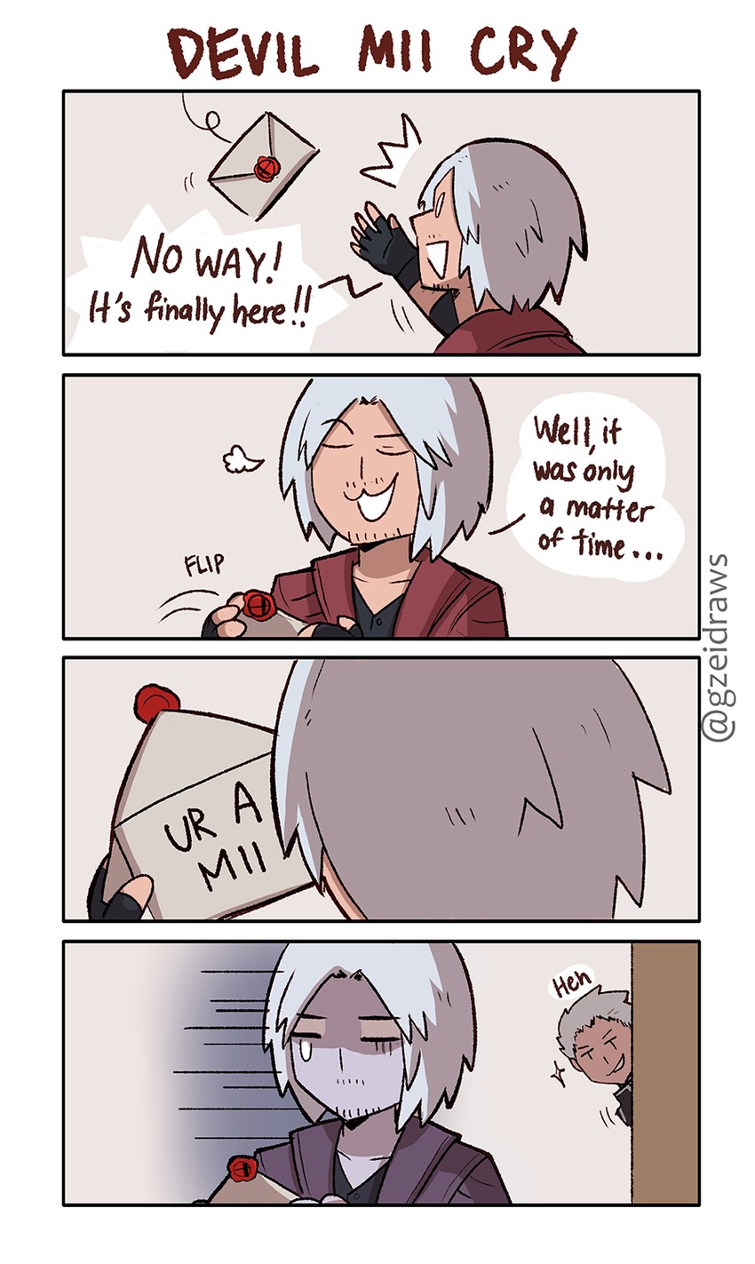 dante and vergil (super smash bros. and 2 more) drawn by gzei
