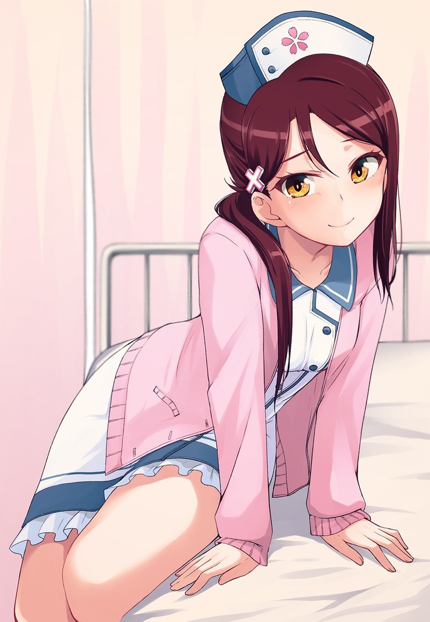 sakurauchi riko (love live! and 1 more) drawn by nanotsuki