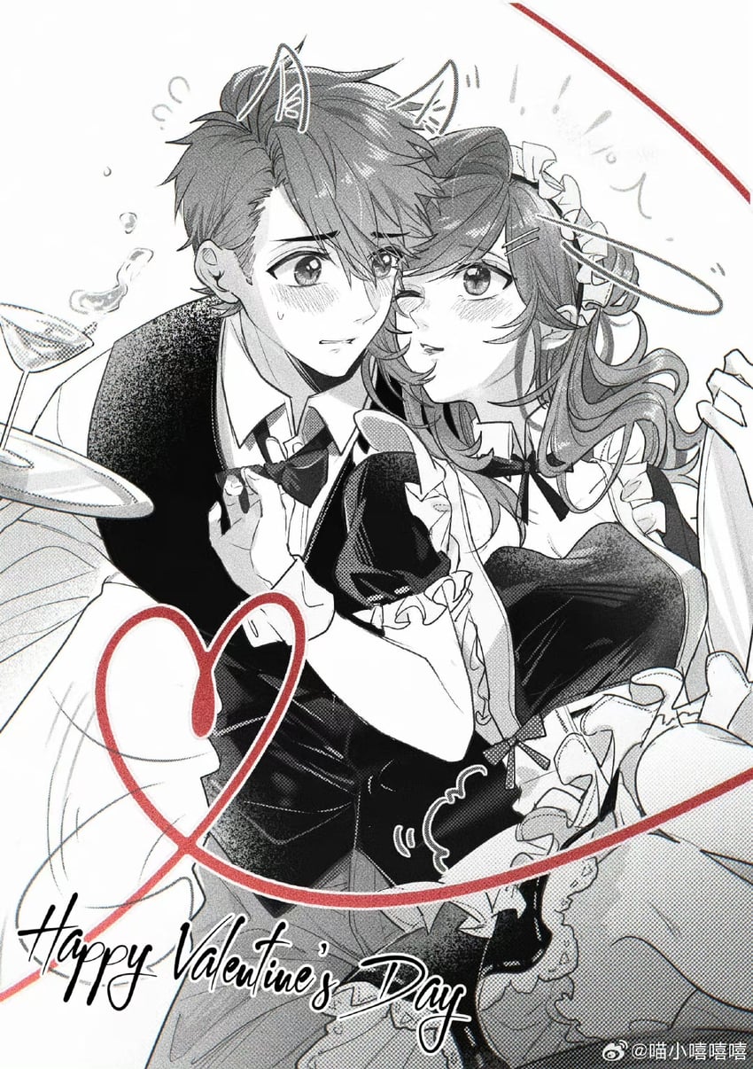 rosa and luke pearce (tears of themis) drawn by miao_xiao_xixixi