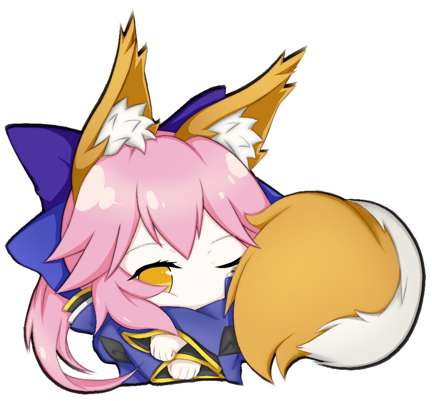 tamamo and tamamo no mae (fate and 4 more) drawn by nepsuka_(hachisuka)