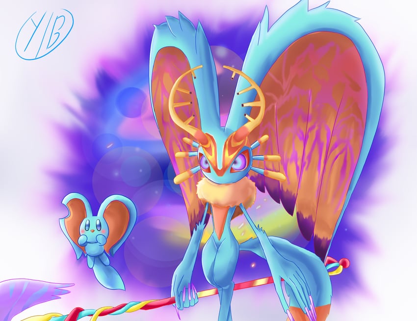 elfilin and fecto elfilis (kirby and 1 more) drawn by yb_(openworld)