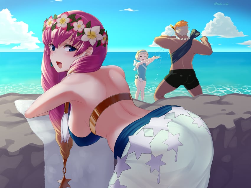 gunnthra, ylgr, and helbindi (fire emblem and 1 more) drawn by blade_ride