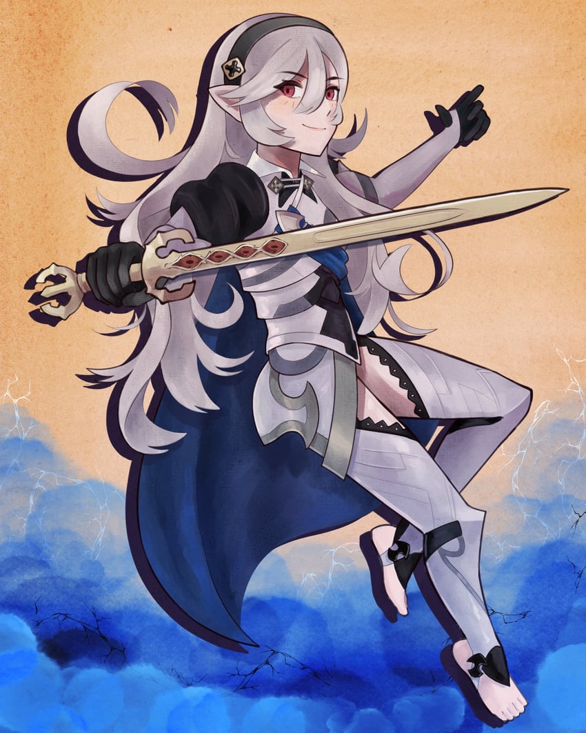 female corrin (fire emblem and 2 more) drawn by dtomebreaker