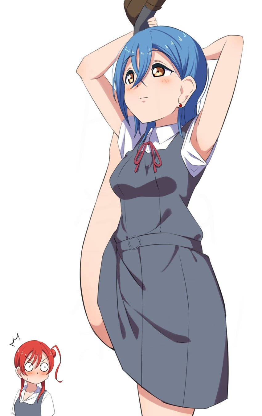 wakana shiki and yoneme mei (love live! and 1 more) drawn by buson_(buson0629)