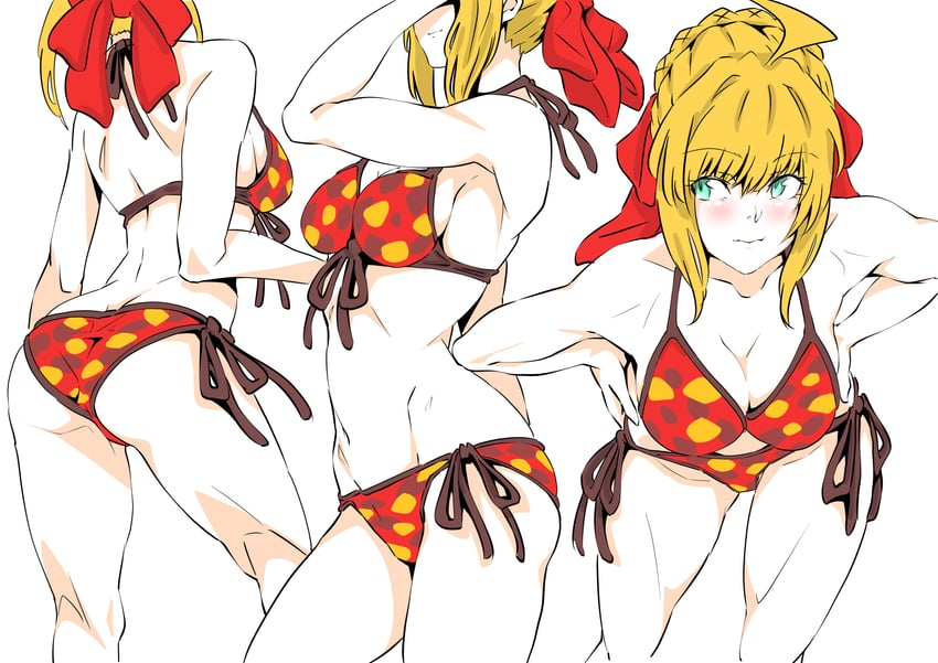 nero claudius (fate and 1 more) drawn by kimuwaipu