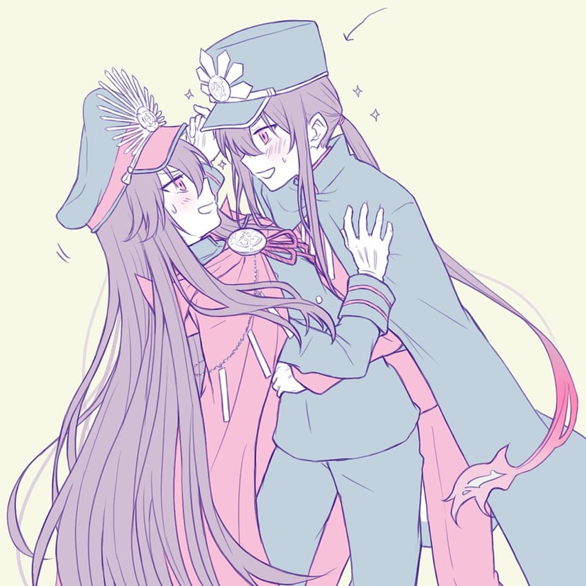 oda nobunaga and oda nobukatsu (fate and 1 more) drawn by teramoto_kei