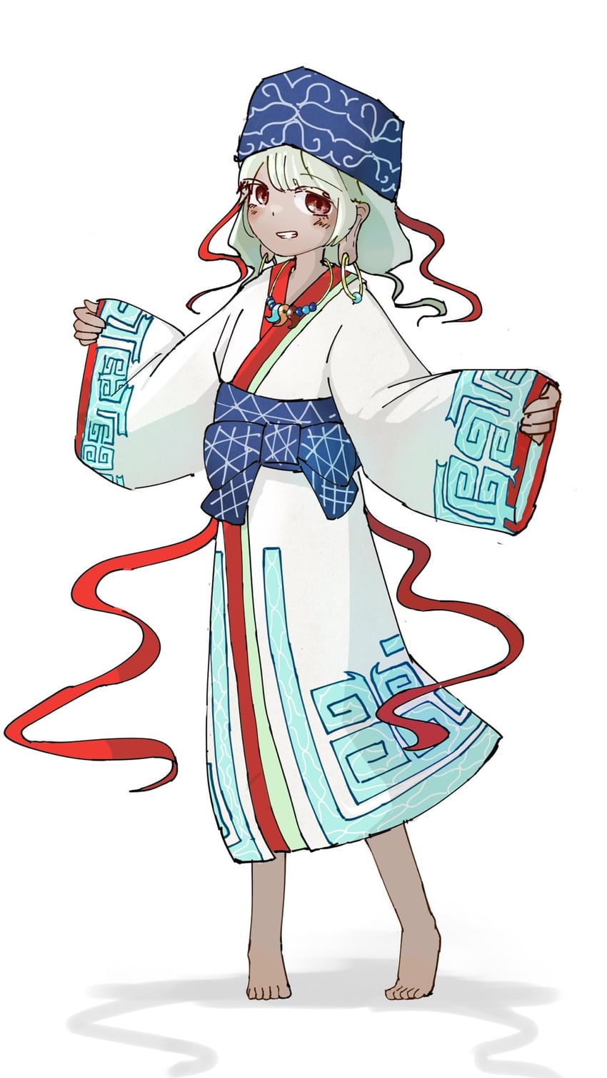 ebisu eika (touhou) drawn by idomizu_oishi