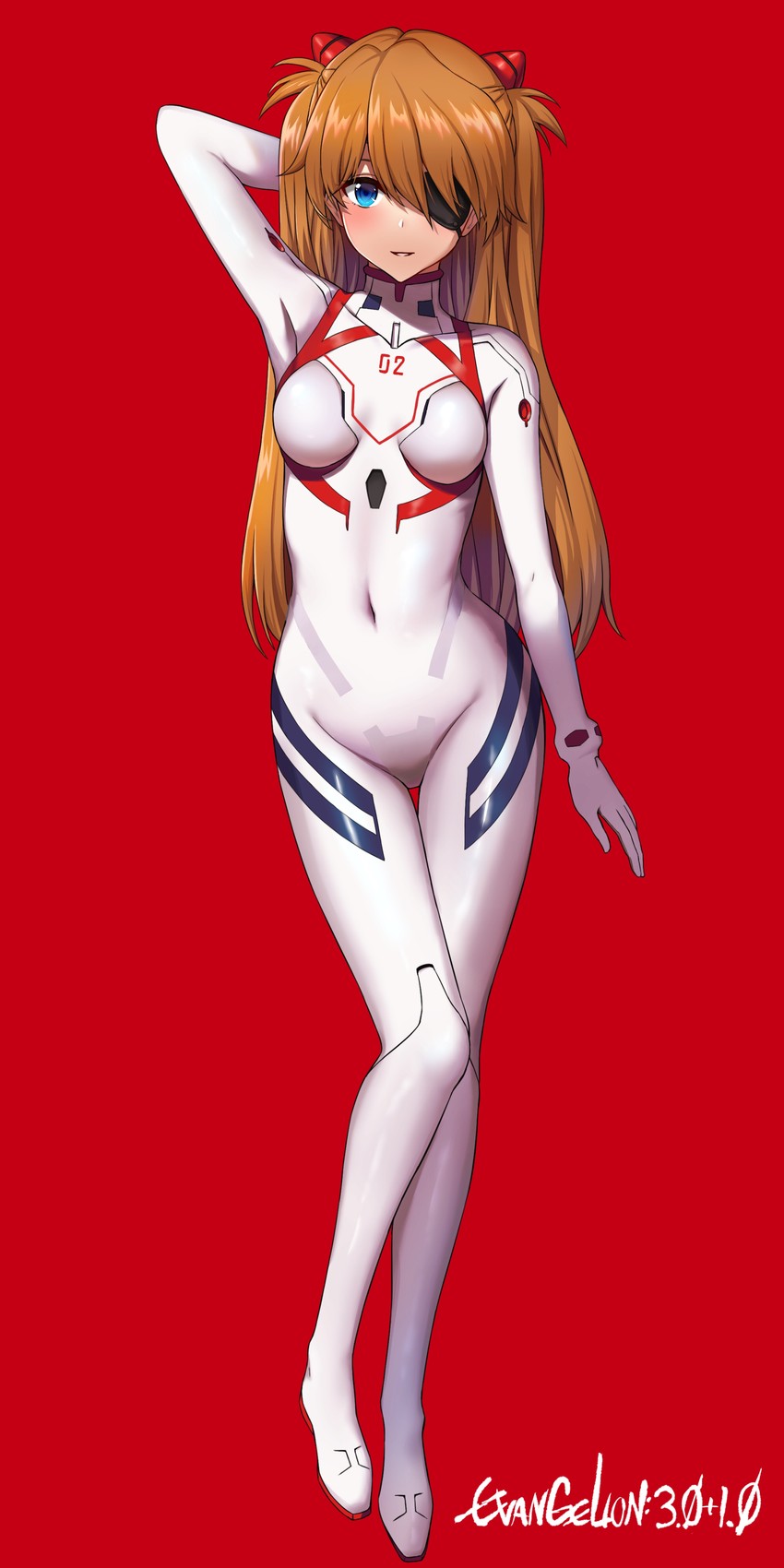 souryuu asuka langley (neon genesis evangelion and 2 more) drawn by yamajun_(junyamaekaki)
