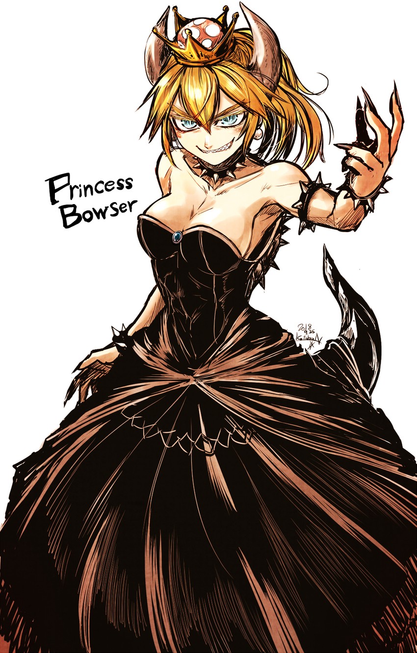 bowsette (mario and 1 more) drawn by kotoba_noriaki