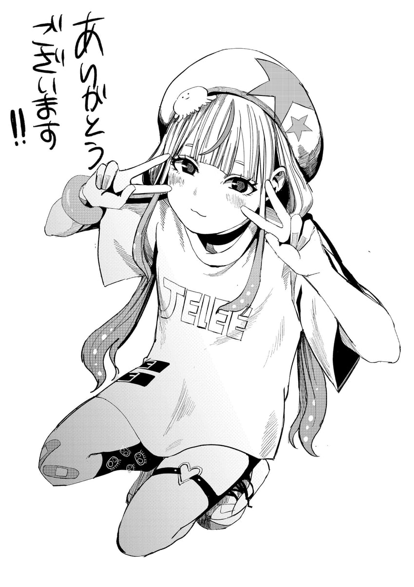 jelee-chan (yoru no kurage wa oyogenai) drawn by ura._(eqleoq34)