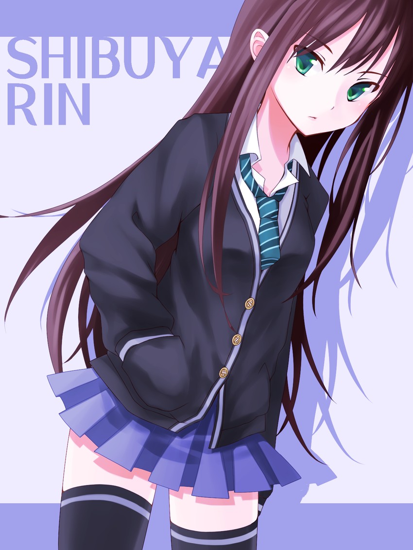 shibuya rin (idolmaster and 1 more) drawn by konya_(chocolate_palette)