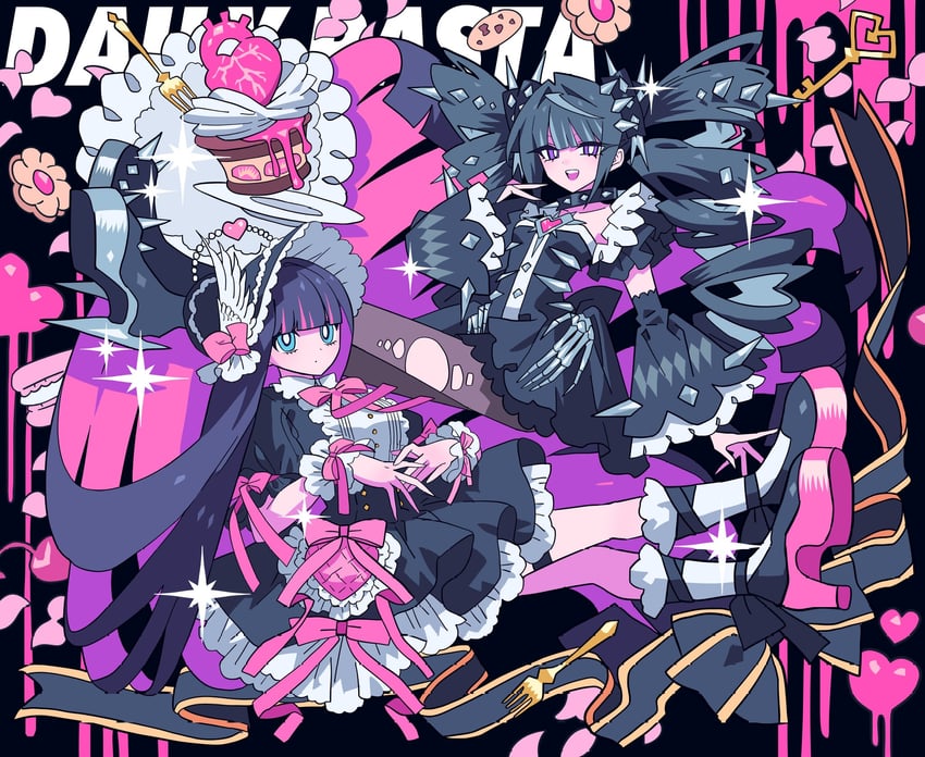 stocking and panier (original and 1 more) drawn by meremero