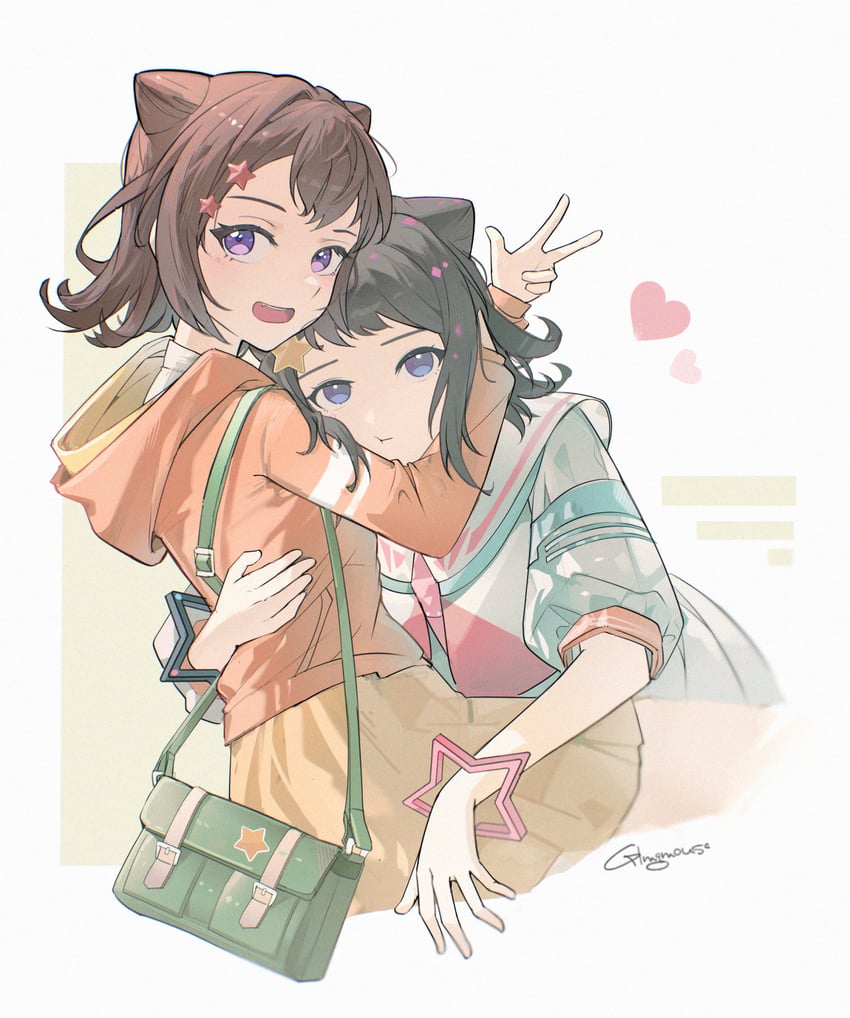 toyama kasumi and popy (bang dream! and 1 more) drawn by gblamgo