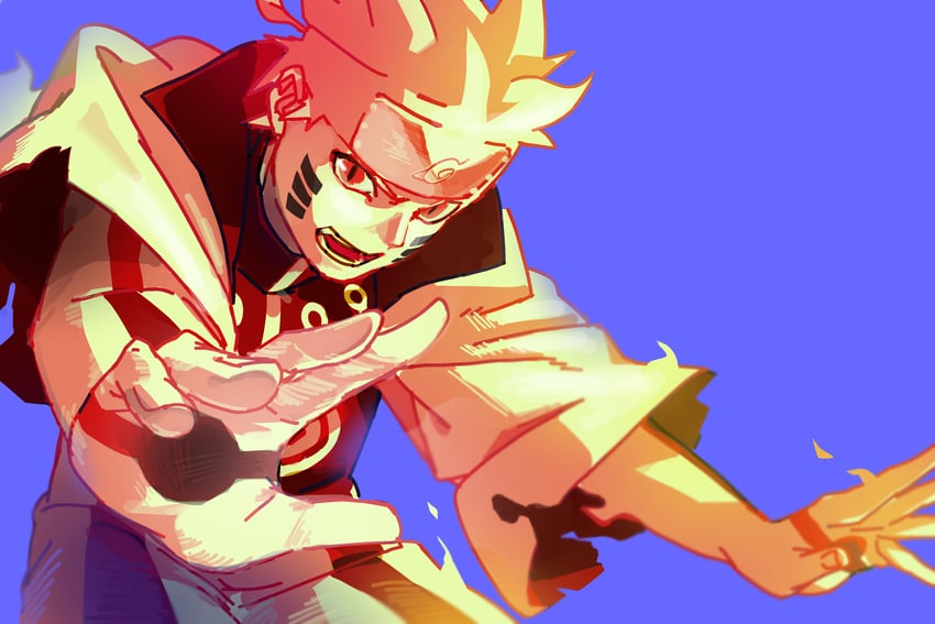 uzumaki naruto (naruto and 1 more) drawn by taka_408hi