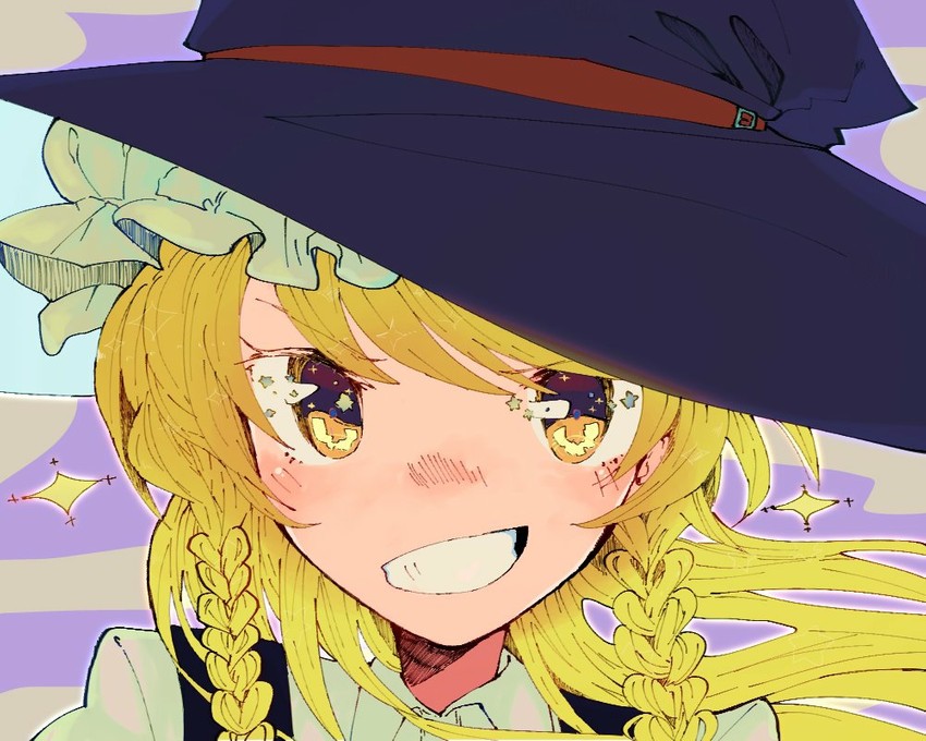 kirisame marisa (touhou) drawn by ranranotk