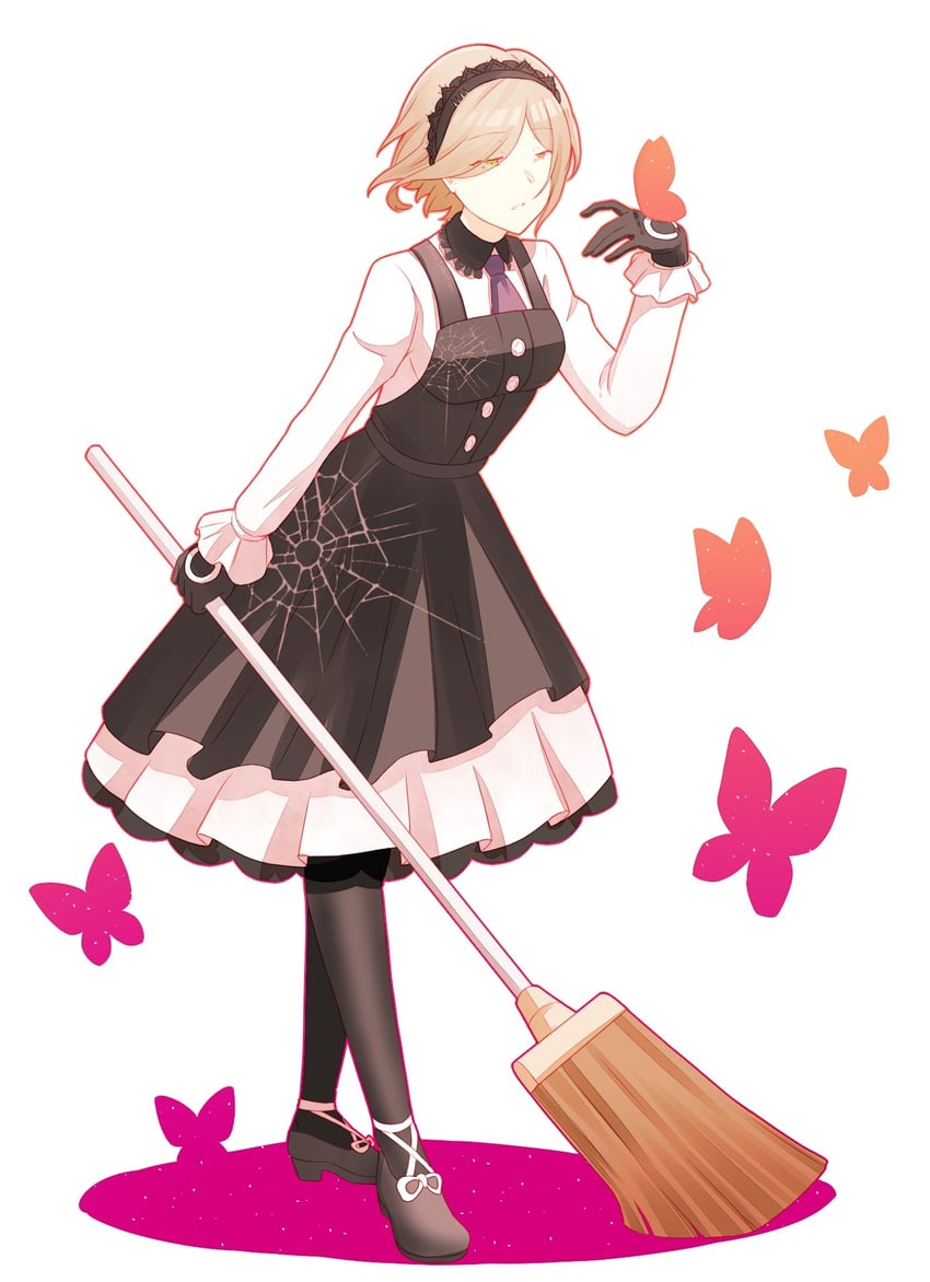 tojo kirumi (danganronpa and 1 more) drawn by miss-intention