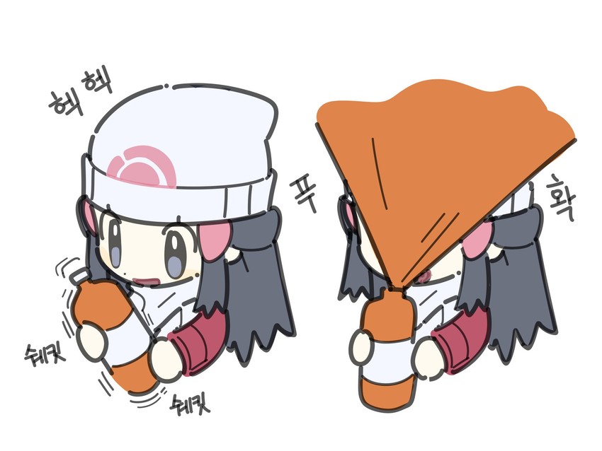 dawn (pokemon and 2 more) drawn by dawnlover_01