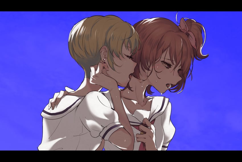 ozora akari and hattori yu (aikatsu!) drawn by shiontaso