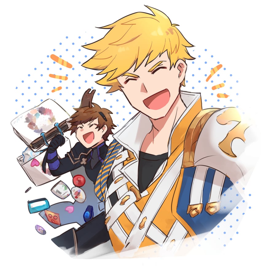 gran, vane, and relic buster (granblue fantasy) drawn by aizawa_kou_(2jigen_banchou)