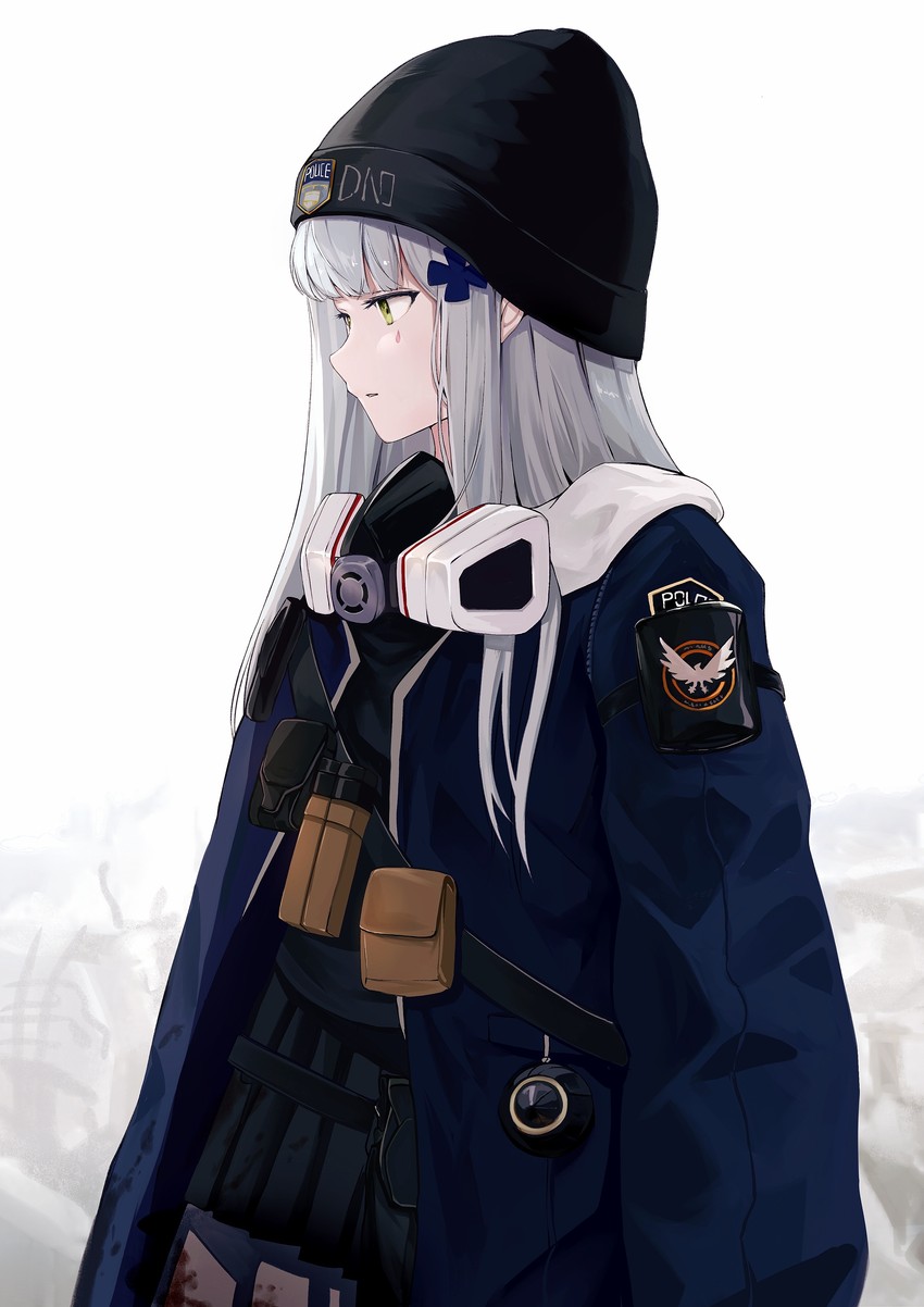 hk416 and agent 416 (girls' frontline and 1 more) drawn by amamizu_shizuku