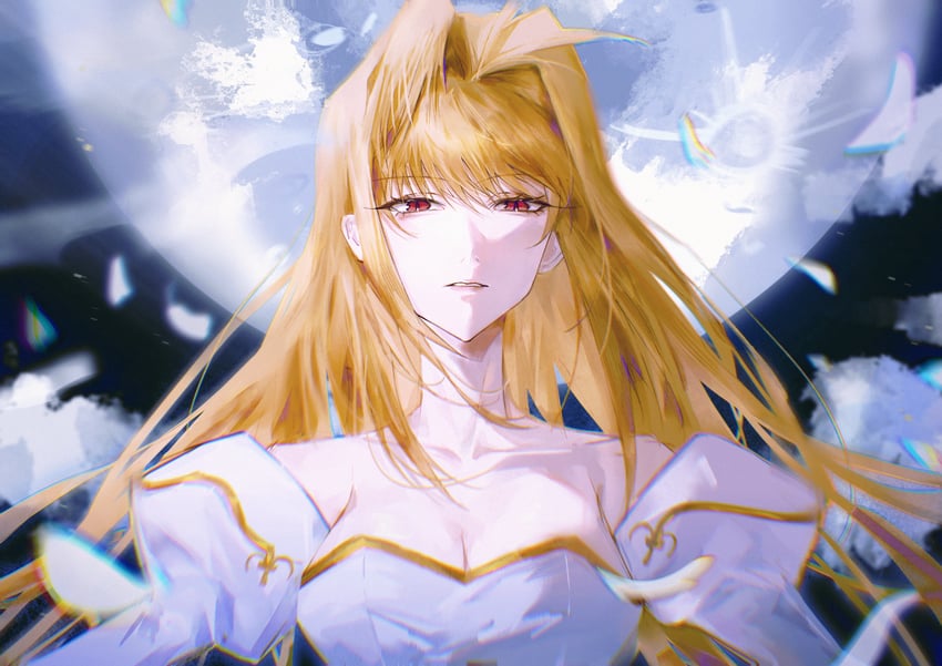 arcueid brunestud and archetype earth (tsukihime) drawn by pppeipeipipi