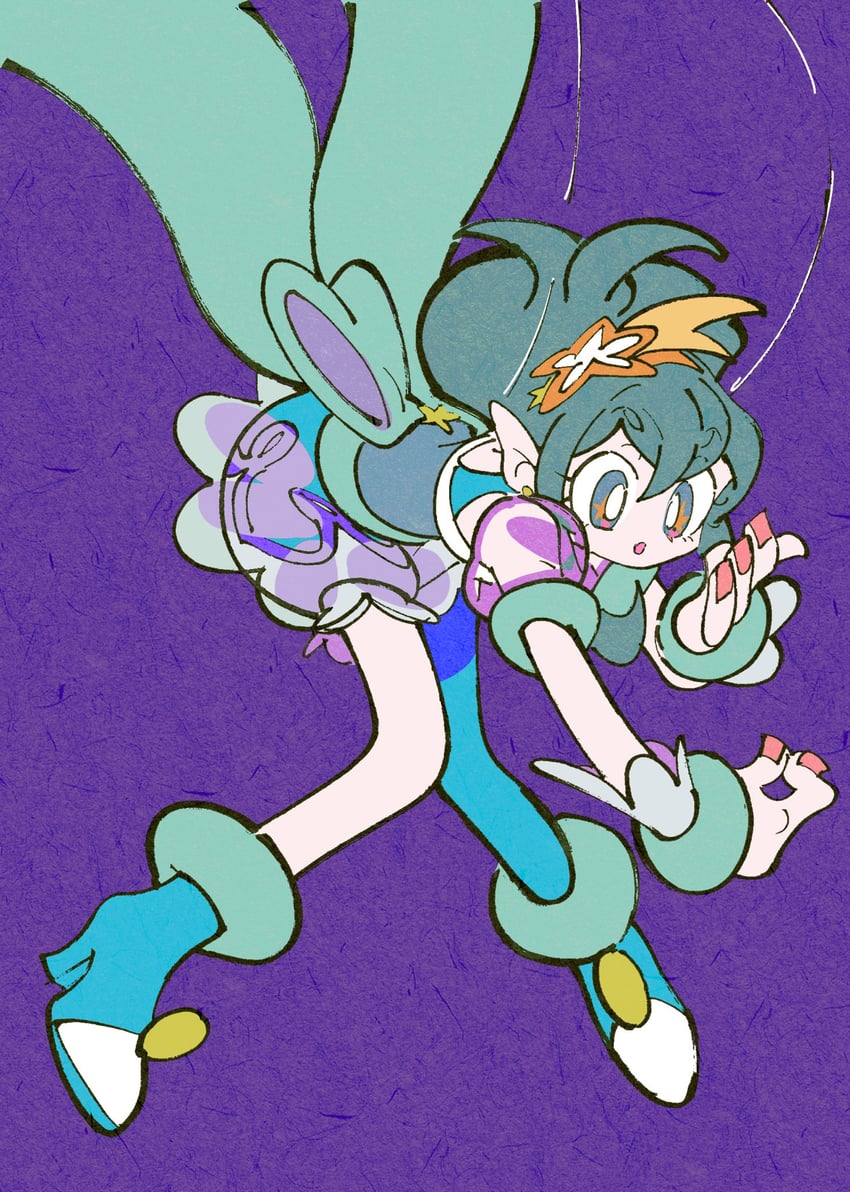 hagoromo lala and cure milky (precure and 1 more) drawn by sono_(samusu_gi)