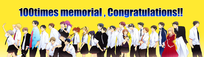 kurosaki mafuyu, ayabe reito, houjou wakana, saeki takaomi, hayasaka kaori, and 18 more (oresama teacher) drawn by oda_kazuomi