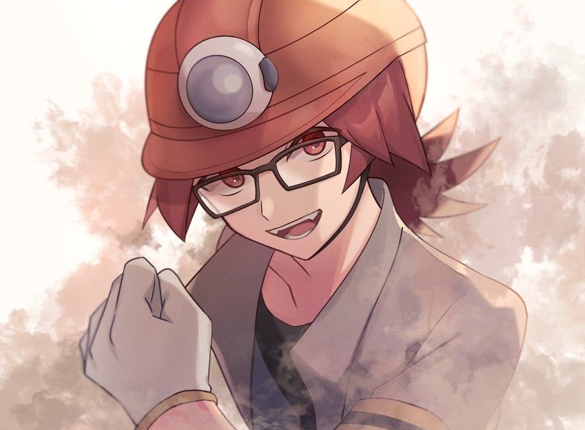 roark (pokemon and 1 more) drawn by sioinari_03