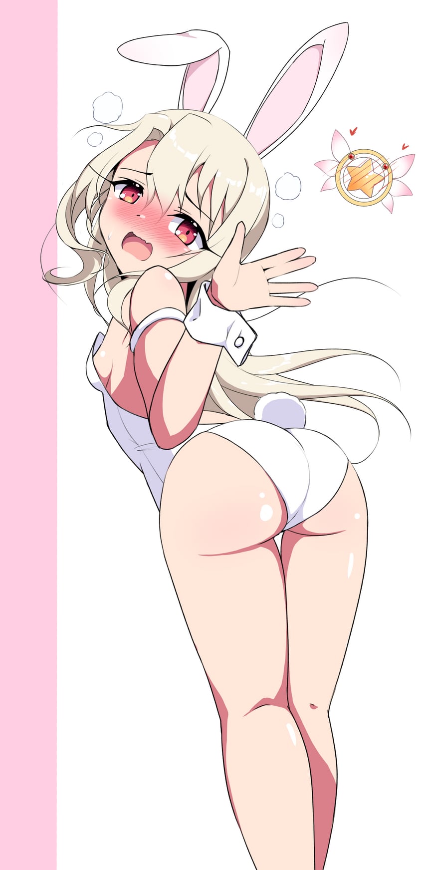 illyasviel von einzbern and magical ruby (fate and 1 more) drawn by kuu_nekoneko