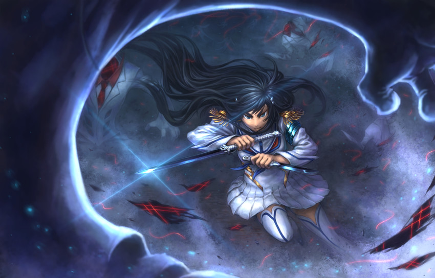 kiryuuin satsuki and junketsu (kill la kill) drawn by tatsuya_(atelier_road)