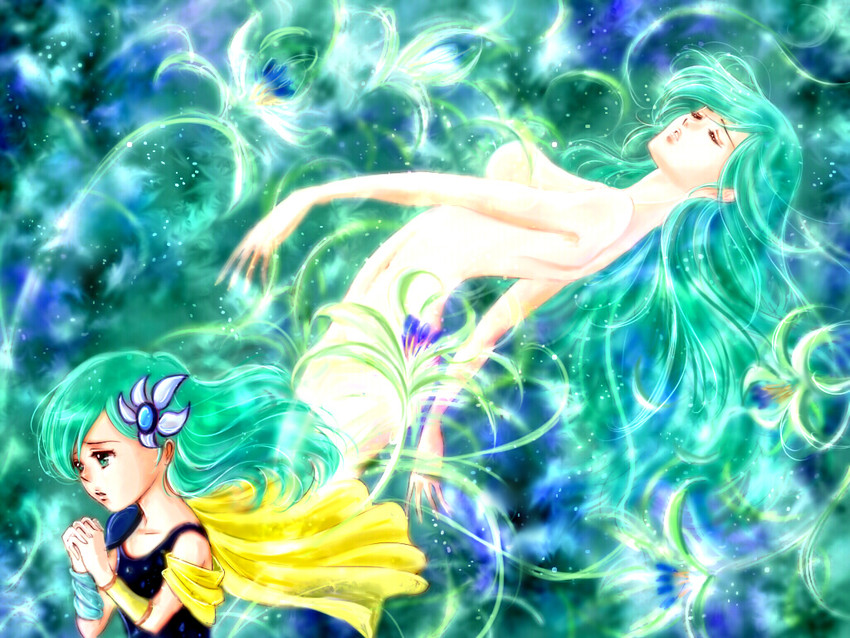 rydia (final fantasy and 1 more) drawn by yukki_(rffcq251)