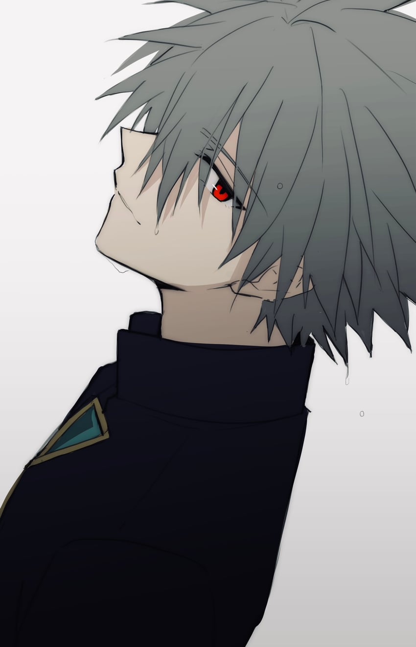 nagisa kaworu (neon genesis evangelion and 2 more) drawn by tousok