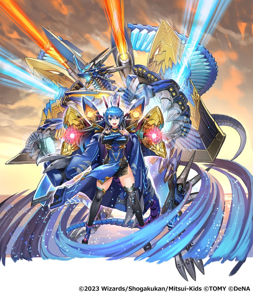 q.e.d. (duel masters and 1 more) drawn by tetrapod_(youhei_1985)