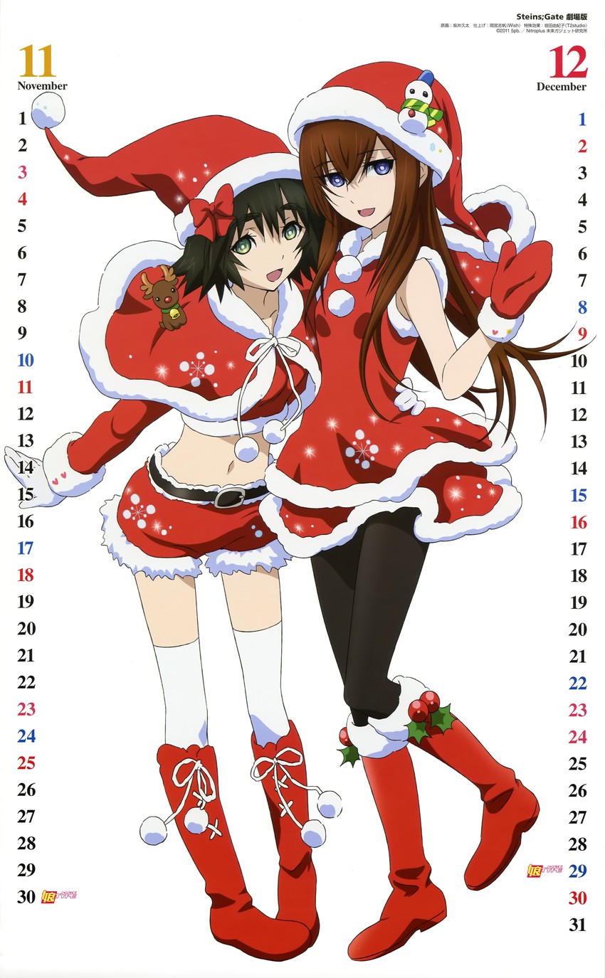 makise kurisu and shiina mayuri (steins;gate and 1 more) drawn by sakai_kyuuta