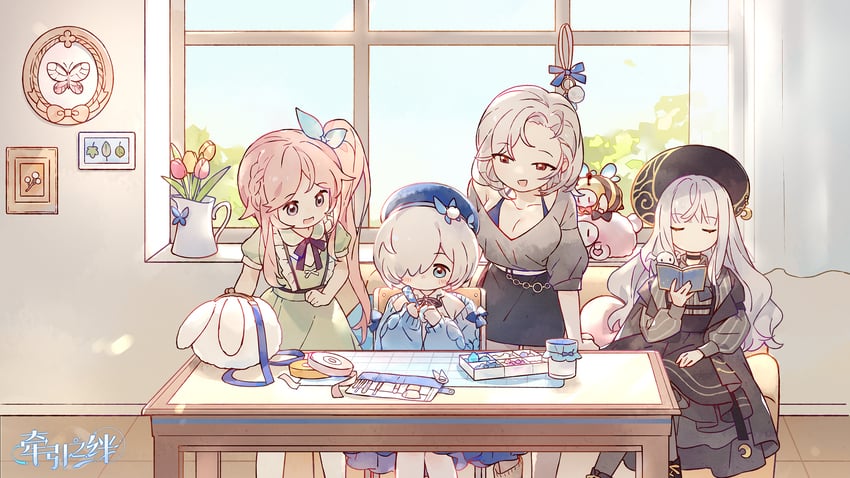 silver, mime, elivagar, and persephone (honkai and 1 more)