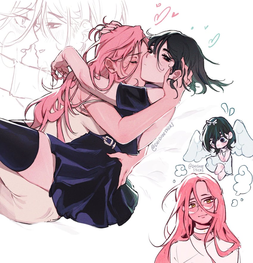 sua and mizi (alien stage) drawn by chicheesticks