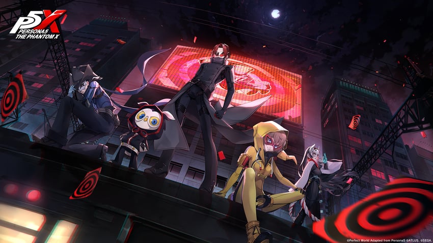 kamishiro nagisa, arai motoha, wonder, tanemura riko, lufel, and 1 more (persona and 2 more)