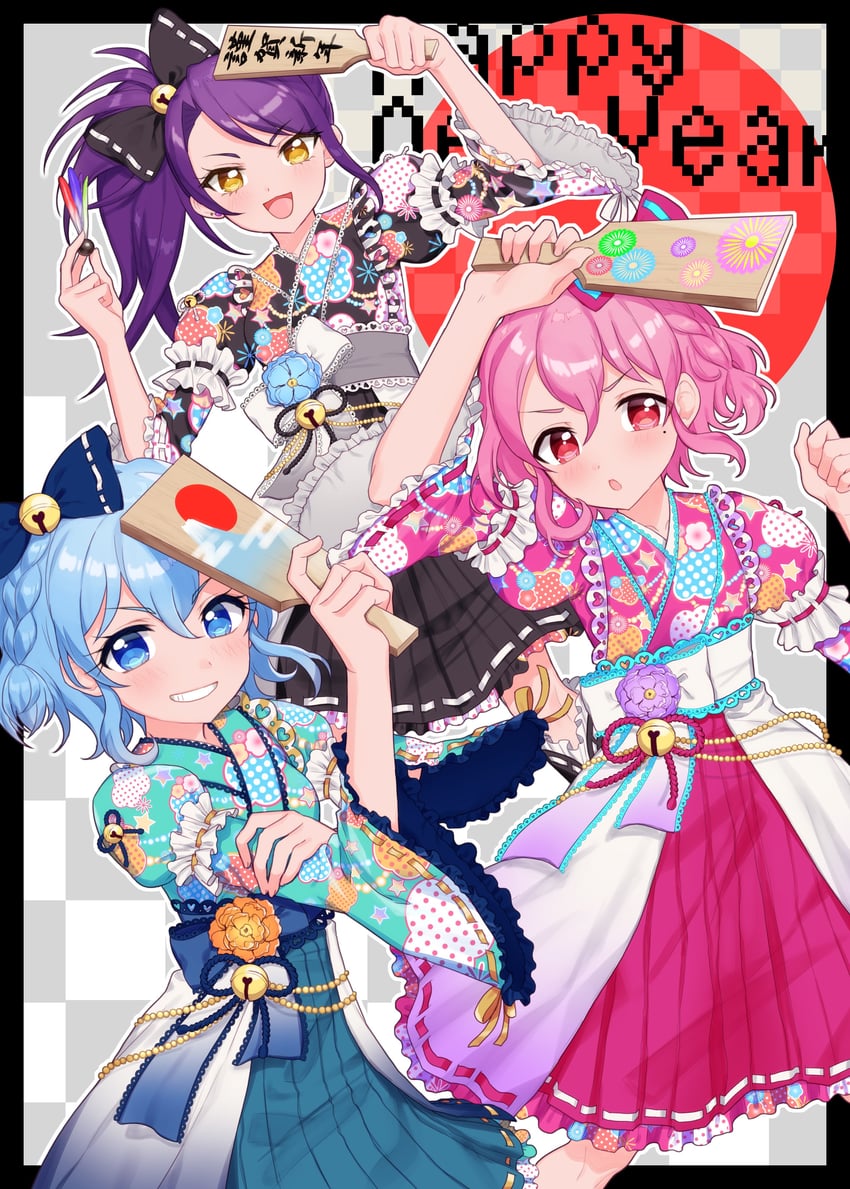 reona west, dorothy west, and toudou shion (pretty series and 1 more) drawn by hourai_ninjin