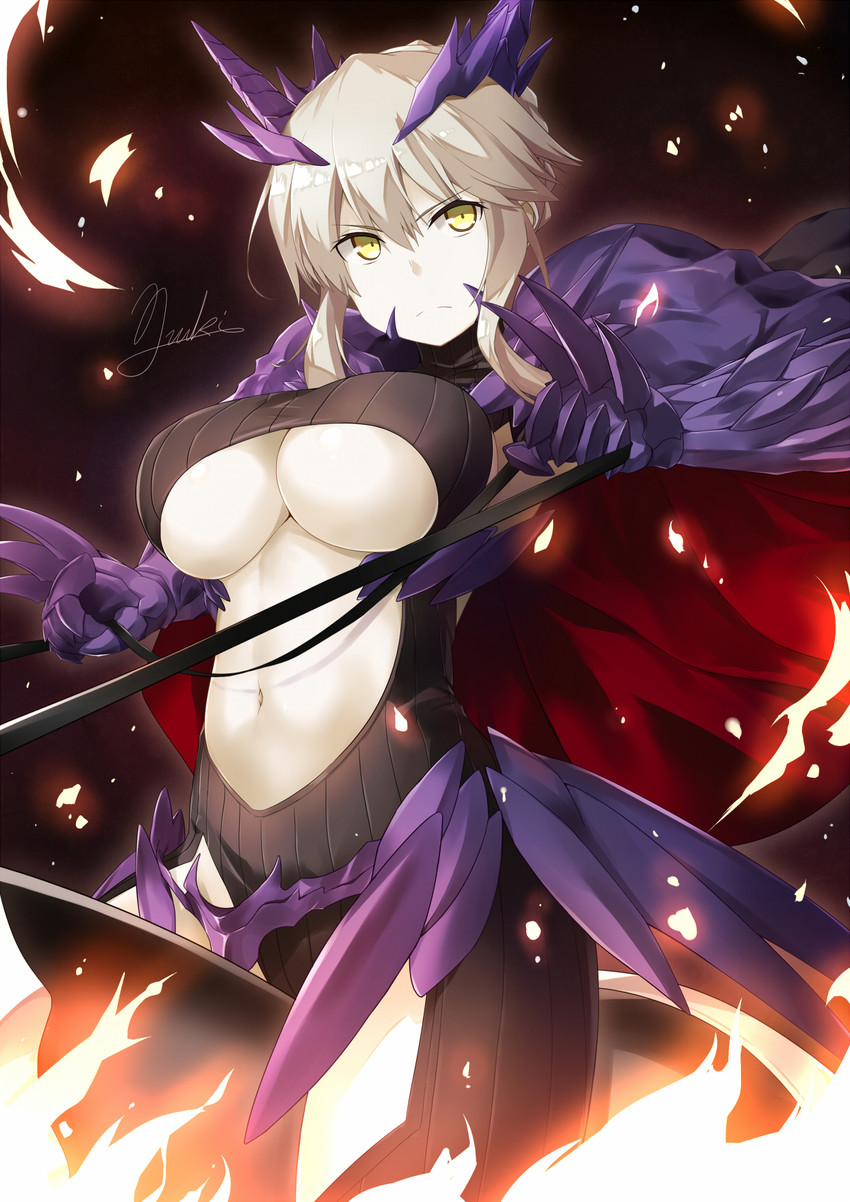 artoria pendragon (fate and 1 more) drawn by subaru_(794829485)
