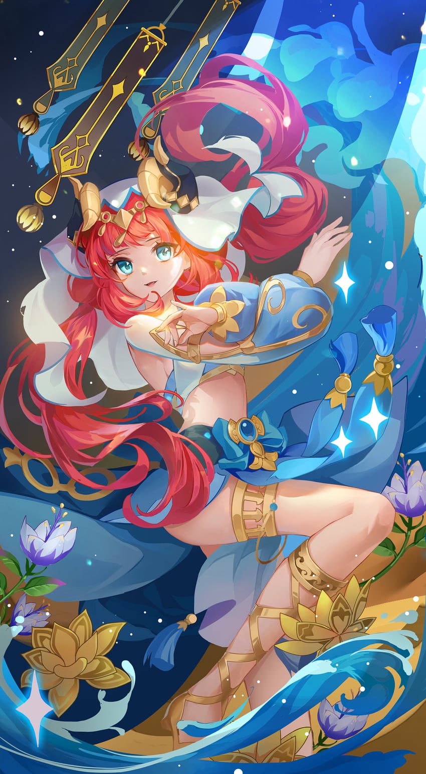 nilou (genshin impact) drawn by sannak.s