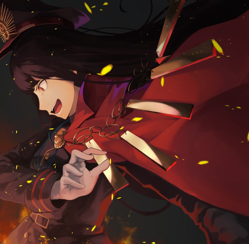 oda nobunaga (fate and 1 more) drawn by mori_yashiro_(konkon_oyashiro)