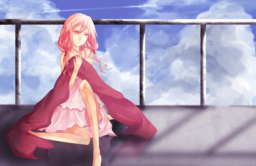 yuzuriha inori (guilty crown) drawn by sanii