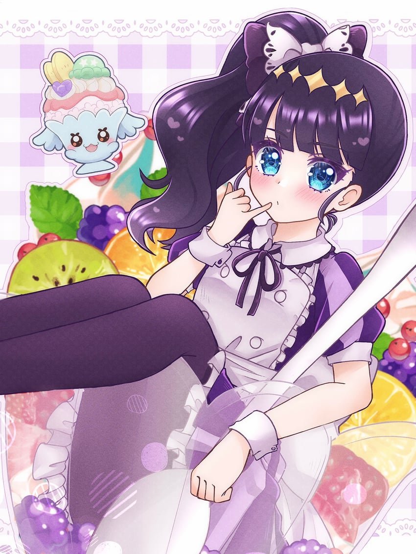 kasai amane and parfait recipipi (precure and 1 more) drawn by umiyuki_(umi_chu)