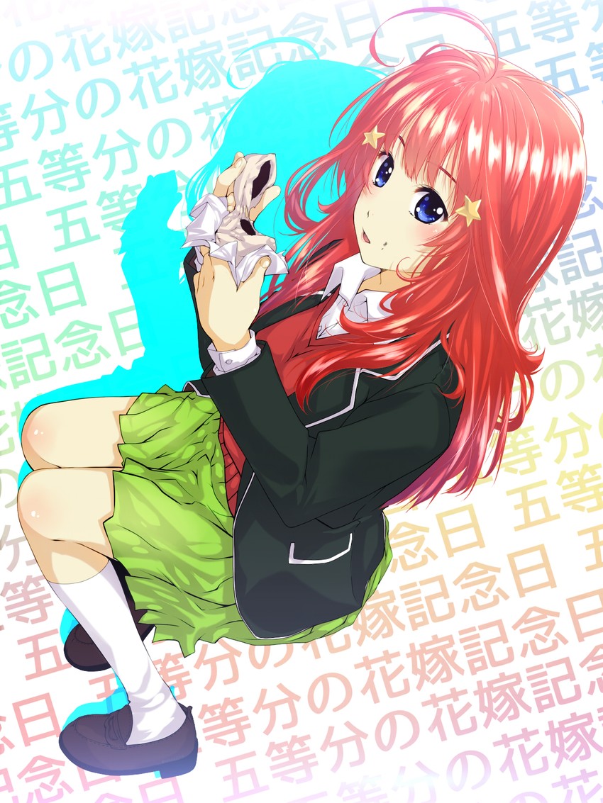 nakano itsuki (go-toubun no hanayome) drawn by shizuki_shuuya