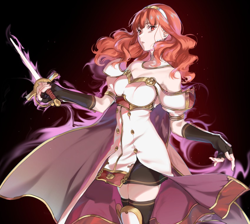 celica (fire emblem and 1 more) drawn by taromarun