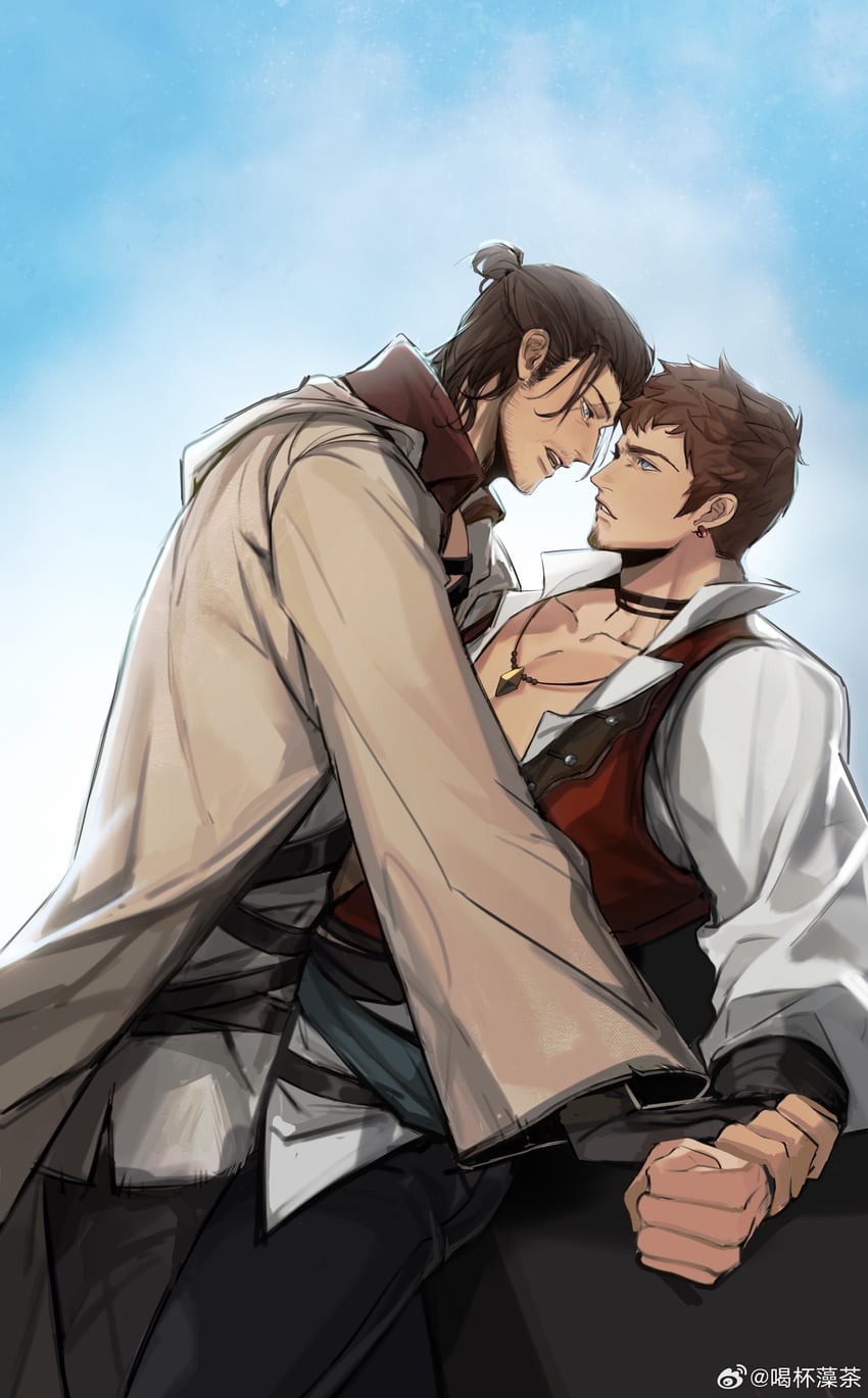warrior of light, adventurer, ardbert hylfyst, and viper (final fantasy and 1 more) drawn by algaebog