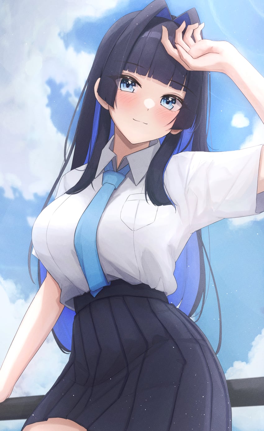 ouro kronii (hololive and 1 more) drawn by mofu07519