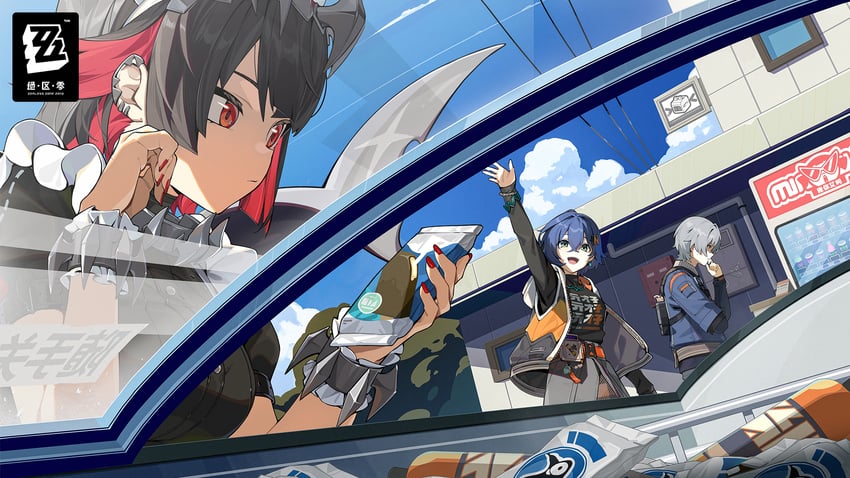 ellen joe, belle, and wise (zenless zone zero)